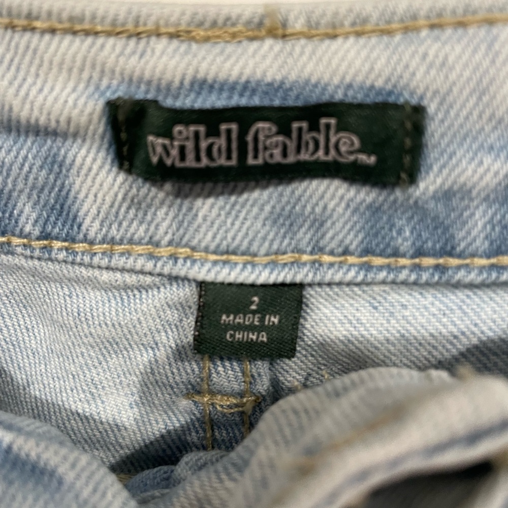 Wild Fable Women’s Super High Rise Curvy Tapered Jeans Size 2/27 inseam NWT - Picture 5 of 5